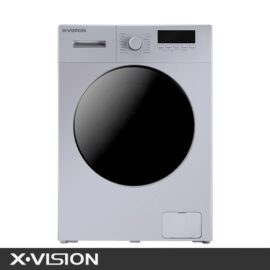 تصویر ماشین لباسشویی درب از جلو ایکس ویژن مدل TE72 X.VISION WASHING MACHINE TE72 A