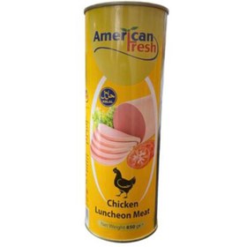 تصویر کنسرو کالباس گوشت گاو آمریکن فرش 850 گرمی American Fresh Canned Meat Sausage 850 gr