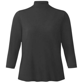 تصویر بلوز یقه گرد سه سانت مشکی برند اسمارا آلمان - S(مناسب ۳۶تا۴۰) 
