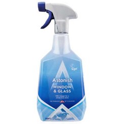 تصویر اسپری شیشه پاک کن استونیش حجم 750 میلی لیتر Astonish Glass Cleaner 750ml Spray