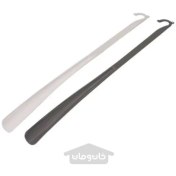 تصویر پاشنه کش بلند رنگ سفید ساخت ژاپن Long shoehorn WH / GY