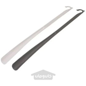 تصویر پاشنه کش بلند رنگ سفید ساخت ژاپن ا Long shoehorn WH / GY Long shoehorn WH / GY