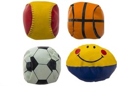 تصویر توپ بازی نرم بسته 4 عددی 