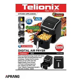 تصویر سرخ کن 5.5 لیتری رژیمی و بدون روغن برند با کیفیت تلیونیکس telionix مدل TAF4401 