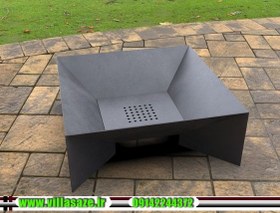 تصویر آتشدان فلزی کد 75 