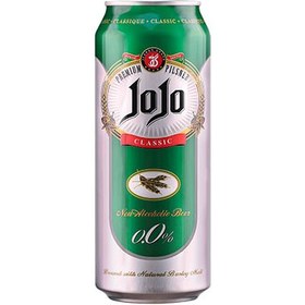 تصویر آبجو بدون الکل کلاسیک جوجو قوطی 500 سی سی - باکس 9 عددی Beer NON Alcoholic JOJO - 1000ML