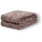 تصویر پتو مسافرتی گلبافت مدل فلورا – سایز یک‌نفره | سبک، گرم و بادوام - نسکافه ای 