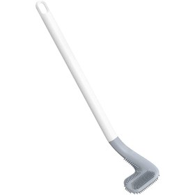 تصویر فرچه سیلیکونی توالت مدل گلف Golf model toilet silicone brush