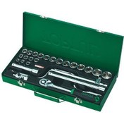 تصویر ست بکس و آچار بکس تاپ تول مدل GCAD2602 ظرفیت ۲۶ پارچه درایو ۱/۲ اینچ 