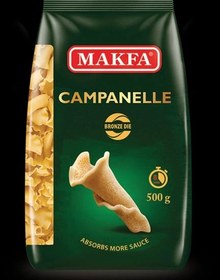 تصویر پاستا ماکفا Makfa Pasta Campanelle با فرم کامپانل 500 گرم 