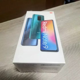 تصویر کارتن اصلی گوشی شیائومی Redmi Note 9 Xiaomi Redmi Note 9 Box