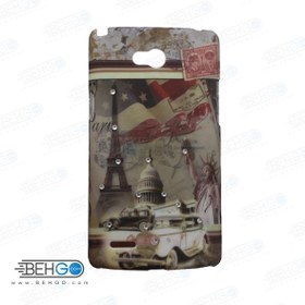 تصویر قاب طرح دار گوشی الجی ال 80 L80 طرح برج های مشهور case For LG L80 