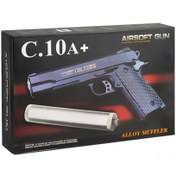 تصویر کلت فلزی ساچمه‌ای مدل C10A+ C.10A+ ا AIR SOFT GUN C10A+
