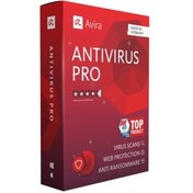 تصویر Avira Antivirus Pro یک دیوایس یکساله 