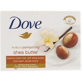 تصویر صابون داو مدل Dove Shea Butter Dove Shea Butter Beauty Soap Bar-100g