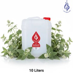 تصویر عرق فراسیون اصل گالن 10 لیتری لباب Scientific Name: Marrubium vulgare . English Name: Horehound Distillate – Lobab – Original Gallon 10L