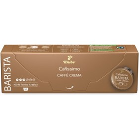 تصویر Tchibo Cafissimo Barista Caffè Crema 10 قهوه کپسول Tchibo Cafissimo Barista Caffè Crema 10 Adet Kapsül Kahve