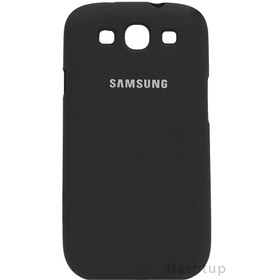 تصویر قاب طرح سيليكونى رنگ مشكى گوشى Samsung Galaxy S3 Samsung Galaxy S3 tarh silicon black color phone case