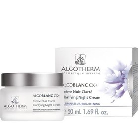 تصویر کرم شفاف کننده شب الگوترم_Algotherm Clarifying Night Cream 