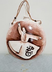 تصویر دیوار کوب سفالی آویز Pottery