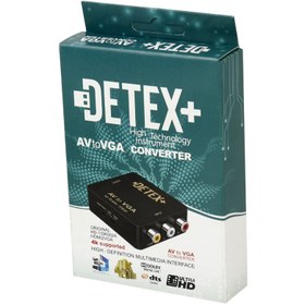 تصویر تبدیل Detex+ Detex+ VGA to AV converter