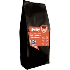 تصویر دانه قهوه اسپرسو 80 عربیکا 20 روبستا 