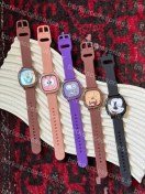 تصویر ساعت بند سیلیکونی استیکری 