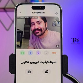 تصویر دوربین جاسوسی mini wifi camera 