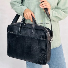 تصویر کیف اداری چرم مدل سروش 