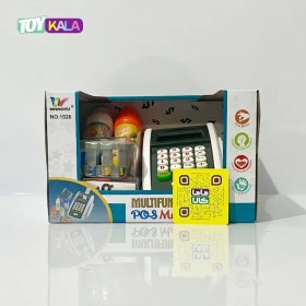 تصویر اسباب بازی دستگاه کارت خوان POS MACHINE POS MACHINE card reader toy
