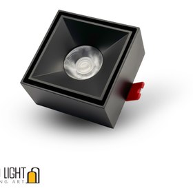 تصویر چراغ COB کوبیک توکار 12 وات 