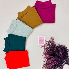 تصویر بلوز یقه اسکی زنانه 