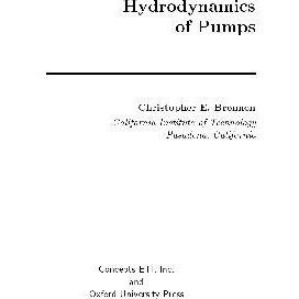 تصویر دانلود کتاب Hydrodynamics of pumps 1994 کتاب انگلیسی هیدرودینامیک پمپ ها 1994