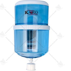 تصویر مخزن آبسردکن تصفیه دار کارو 20 لیتری ا KARO KWP-1F Water Filtration System for Top-Load Water Dispensers 20 Liter KARO KWP-1F Water Filtration System for Top-Load Water Dispensers 20 Liter