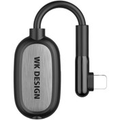 تصویر کابل آداپتور صدا و شارژ برند ویکام مدل WEKOME WK Y20I 2.4A FAST CHARGING AUDIO ADAPTER 