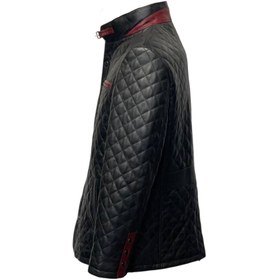 تصویر کاپشن چرم مردانه 