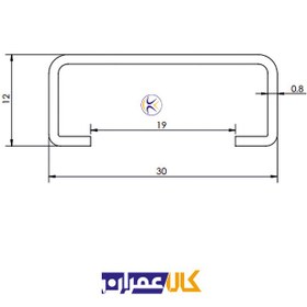 تصویر پروفیل گالوانیزه CLC-G-12 کانکت 