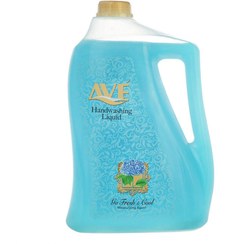 تصویر مایع دستشویی اوه ( AVE ) طرح اس ورژن 3 آبی 3750 گرمی 