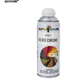 تصویر اسپری رنگ دوپلی کالر کروم نقره ای SILVER CHROME EFFECT 