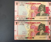 تصویر جفت اسکناس ۱۰۰۰ لئونه سیرالئون 