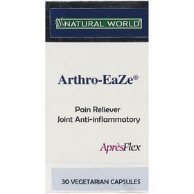 تصویر کپسول آرترو ایز نچرال ورلد ۳۰ عددی تسکین درد و التهاب مفاصل 