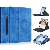 تصویر برای Microsoft Surface Pro 8 Rotary Kickstand Pen Holder Case Textured Cover Accustment Magnetic Cover 