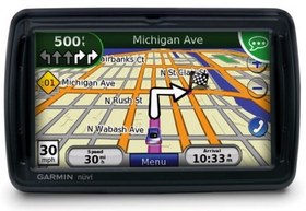 تصویر دستگاه GPS نقشه یاب The GPS locator map 