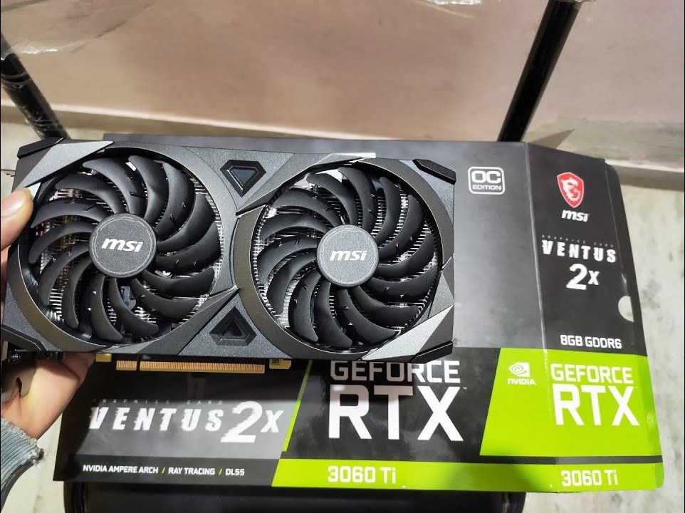 خرید و قیمت کارت گرافیک ام اس آی GeForce RTX 3060 Ti VENTUS 2X 8G