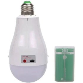 تصویر لامپ شارژی سر پیچی OKGO مدل FA-3920 PRO قدرت 20 وات OKGO rechargeable lamp model FA-3920 PRO