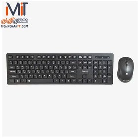 تصویر کیبورد و ماوس بی سیم بیاند مدل BMK-5660 RF Beyond BMK-5660 RF Wireless Keyboard and Mouse