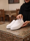 تصویر گیوه سفید لژدار - 4 