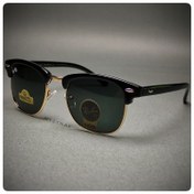 تصویر عینک آفتابی ری بن مدل کلاب مستر شیشه سنگ UV400 