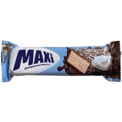 تصویر ویفر نارگیلی روکش کاکائو شیرین عسل وزن ۳۰ گرم بسته ۲۴ عددی 