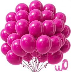 تصویر بادکنک سرخابی 12 اینچی 